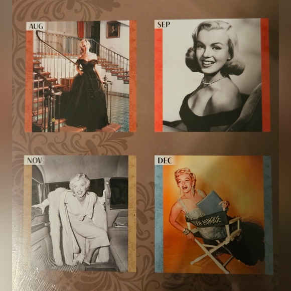🛍 Official collectible 2023 16 month Marilyn Monroe calender sealed - Picture 5 of 7